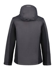 Meeste softshell-jope Icepeak Bazine 57973-2*270, hall/must 6438522659934 цена и информация | Мужские куртки | kaup24.ee