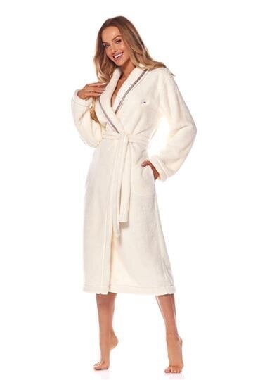 Naiste hommikumantel L&L Kristi 2208, valge hind ja info | Naiste hommikumantlid | kaup24.ee