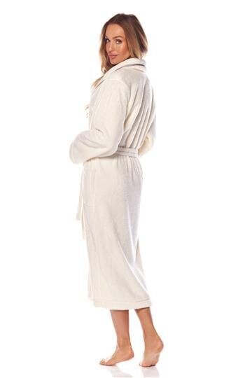 Naiste hommikumantel L&L Kristi 2208, valge hind ja info | Naiste hommikumantlid | kaup24.ee