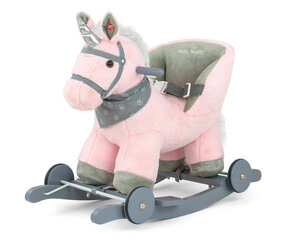 Лошадка-качалка M&M, розовая цена и информация | Игрушки для малышей | kaup24.ee