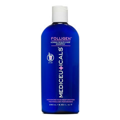 Juuste väljalangemise vastane šampoon Mediceuticals Folligen, normaalsele nahale hind ja info | Šampoonid | kaup24.ee