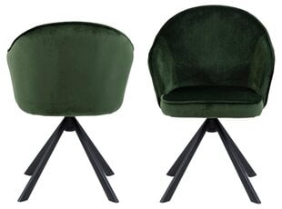 Обеденный стул Mitzie, зеленый цвет цена и информация | Стулья для кухни и столовой | kaup24.ee