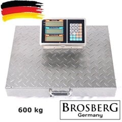 Беспроводные платформенные весы Brosberg P600W цена и информация | Промышленные весы | kaup24.ee