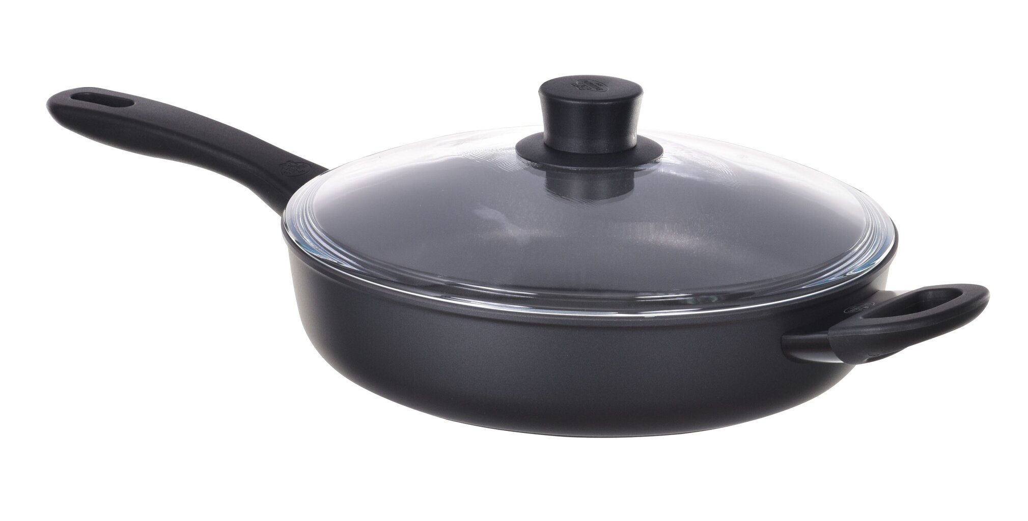 Ballarini Avola Sauté frying pan with 2 handles and lid, titanium, 28 cm, 75002-914-0 цена и информация | Pannid | kaup24.ee