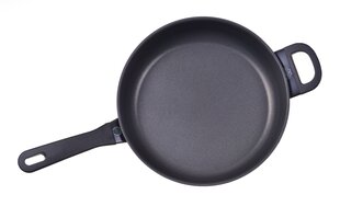 Ballarini Avola Sauté frying pan with 2 handles and lid, titanium, 28 cm, 75002-914-0 цена и информация | Cковородки | kaup24.ee