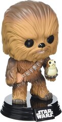 Фигурка Funko POP! Star Wars: The Last Jedi - Chewbacca With Porg цена и информация | Атрибутика для игроков | kaup24.ee