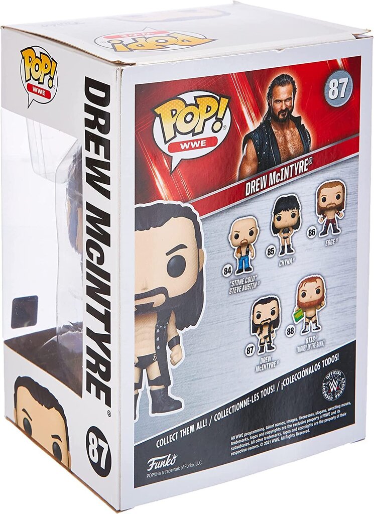 Funko Pop! WWE: Drew McIntyre hind ja info | Fännitooted mänguritele | kaup24.ee