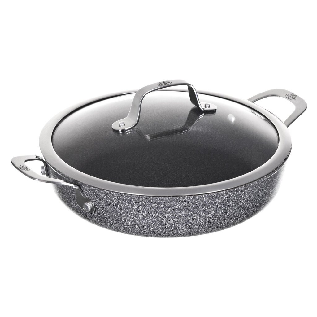 Pann Frying Pan Ballarini Salina Granitium, Deep with 2 handles, Granite, 28 cm 75002-810-0 hind ja info | Pannid | kaup24.ee