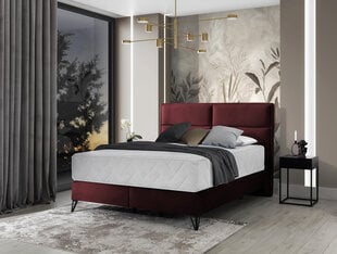 Кровать NORE Safiro, 140x200 см, вишня цена и информация | Кровати | kaup24.ee