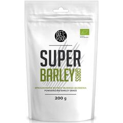 Odraorase pulber Diet Food Bio Super Barley Grass (200 g) цена и информация | Функциональные продукты питания (суперфуд) | kaup24.ee