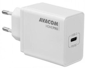 "сетевое зарядное устройство avacom - адаптер homepro с pd и qc4 30 w, 1x usb-c цена и информация | Зарядные устройства для телефонов | kaup24.ee