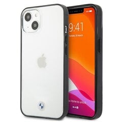 Силиконовый чехол BMW BMHCP13SPCUMRBK Signature Collection для Apple iPhone 13 Mini, прозрачный цена и информация | Чехлы для телефонов | kaup24.ee