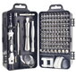 Riff 115 Compact Screewdriver & Repair Toolkit Set with 115 elements into 2-Sided Carryig Box цена и информация | Telefoniosad ja parandamise tööriistad | kaup24.ee