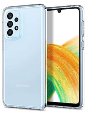 Mocco Ultra tagaümbris, 1 mm silikoonkate Samsung Galaxy A33 5G jaoks, läbipaistev hind ja info | Telefoni kaaned, ümbrised | kaup24.ee