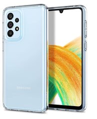 Силиконовый чехол Mocco Ultra Back Case 1 мм для Samsung Galaxy A33 5G, прозрачный цена и информация | Чехлы для телефонов | kaup24.ee