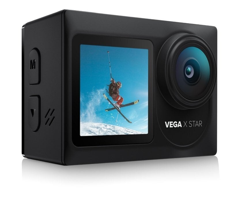 Niceboy Vega X STAR WI-FI 4K / 20MPx Waterproof Sport Camera + Holder Mounting цена и информация | Seikluskaamerad | kaup24.ee