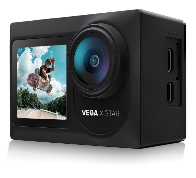 Niceboy Vega X STAR WI-FI 4K / 20MPx Waterproof Sport Camera + Holder Mounting hind ja info | Seikluskaamerad | kaup24.ee