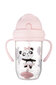 Mittelekkiv pudel koos kõrrega Canpol Babies Exotic Animals, 6 kuud+ 270 ml, pink, 56/606_pin hind ja info | Lutipudelid ja aksessuaarid | kaup24.ee
