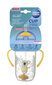 Mittelekkiv pudel kõrrega Canpol Babies Exotic Animals, 6 kuud + 270 ml, kollane, 56/606_yel hind ja info | Lutipudelid ja aksessuaarid | kaup24.ee