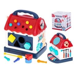 Koolitusmaja - sorteerija klaveriga цена и информация | Игрушки для малышей | kaup24.ee