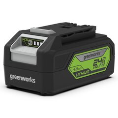 Аккумулятор 24V Akumulator 4Ah GREENWORKS G24B4 -  2926807 цена и информация | Аккумуляторы | kaup24.ee