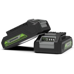 24V Akumulator 2Ah GREENWORKS G24B2 - 2926707 hind ja info | Akud | kaup24.ee