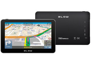 GPS navigatsioon Blow GPS720 Sirocco цена и информация | GPS навигаторы | kaup24.ee