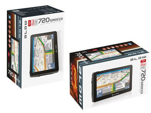 GPS navigatsioon Blow GPS720 Sirocco цена и информация | GPS навигаторы | kaup24.ee