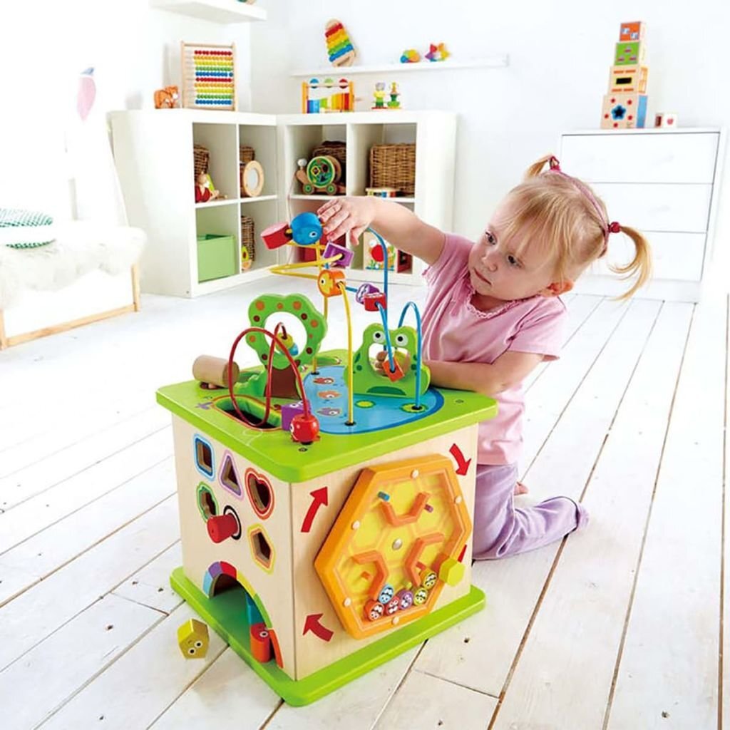 Hape Country Critters mängukuubik E1810 hind ja info | Arendavad mänguasjad | kaup24.ee