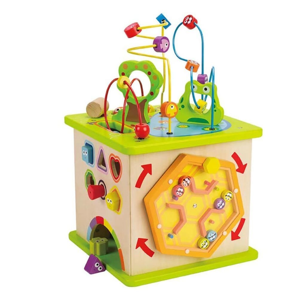 Hape Country Critters mängukuubik E1810 hind ja info | Arendavad mänguasjad | kaup24.ee