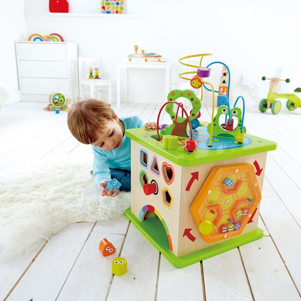 Hape Country Critters mängukuubik E1810 hind ja info | Arendavad mänguasjad | kaup24.ee