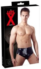 Men&amp;#039;s latex briefs with plug s цена и информация | БДСМ и фетиш | kaup24.ee