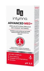 Эмульсия для интимной гигиены AA Intymna Advanced Med, специализированная, 300 мл цена и информация | Средства для интимной гигиены | kaup24.ee