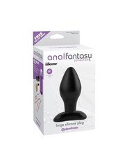 Анальная пробка PipeDream Anal Fantasy Collection L из силикона, черная цена и информация | Анальные игрушки | kaup24.ee