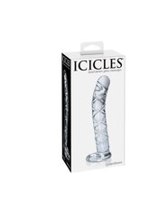 Анальная игрушка ICICLES NUMBER 60 HAND BLOWN GLASS MASSAGER цена и информация | Анальные игрушки | kaup24.ee