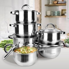 Pottide komplekt Maestro MR-2120 A set of pots of 12 elements hind ja info | Maestro Kodutarbed | kaup24.ee