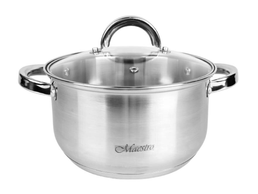 Pottide komplekt Maestro MR-2120 A set of pots of 12 elements цена и информация | Potid ja kiirkeedupotid | kaup24.ee