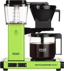 Кофе машина Moccamaster KBG Select Fresh Green Fully-auto Drip 1.25 л цена и информация | Кофемашины | kaup24.ee
