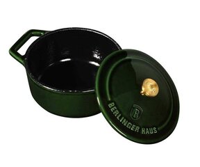 Кастрюля Berlinger Haus cast iron pot BH/6502 цена и информация | Кастрюли, скороварки | kaup24.ee