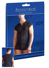 Мужская футболка Svenjoyment, черная цена и информация | Сексуальное женское белье | kaup24.ee