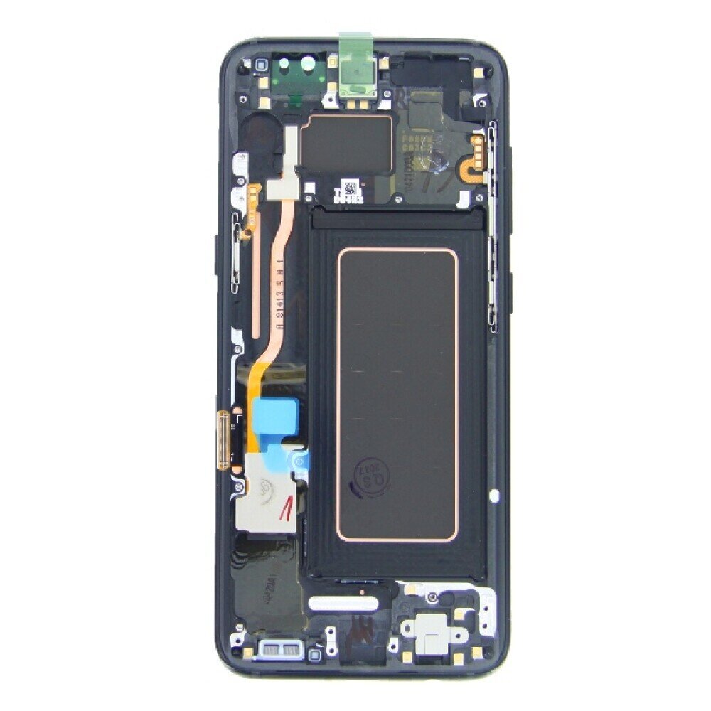 Varuosa Samsung kuvar G950F Galaxy S8 must GH97-20457A цена и информация | Telefoniosad ja parandamise tööriistad | kaup24.ee