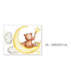 Lastetoa seinakleebis Teddy Bear Artist XL 128x100cm hind ja info | Seinakleebised | kaup24.ee