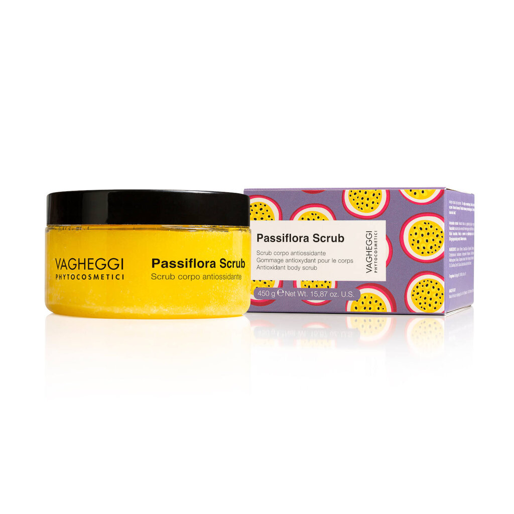 Antioksüdand kehakoorija Vagheggi Passiflora Antioxidant Body Scrub, 450 g hind ja info | Kehakoorijad | kaup24.ee