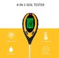 Happesuse mõõtur - pinnase pH-meeter hind ja info | Mõõdikud (niiskus, temp, pH, ORP) | kaup24.ee