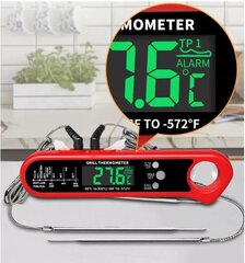 Цифровой пищевой термометр с двойным зондом OW-162 цена и информация | Аксессуары для гриля и барбекю | kaup24.ee