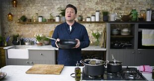 Кастрюля с крышкой TEFAL Jamie Oliver H91223, 18 см цена и информация | Кастрюли, скороварки | kaup24.ee