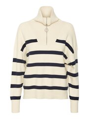 Naiste pullover Vero Moda 10269246*02, naturaalvalge/tumesinine 5715306702712 hind ja info | Naiste kampsunid | kaup24.ee