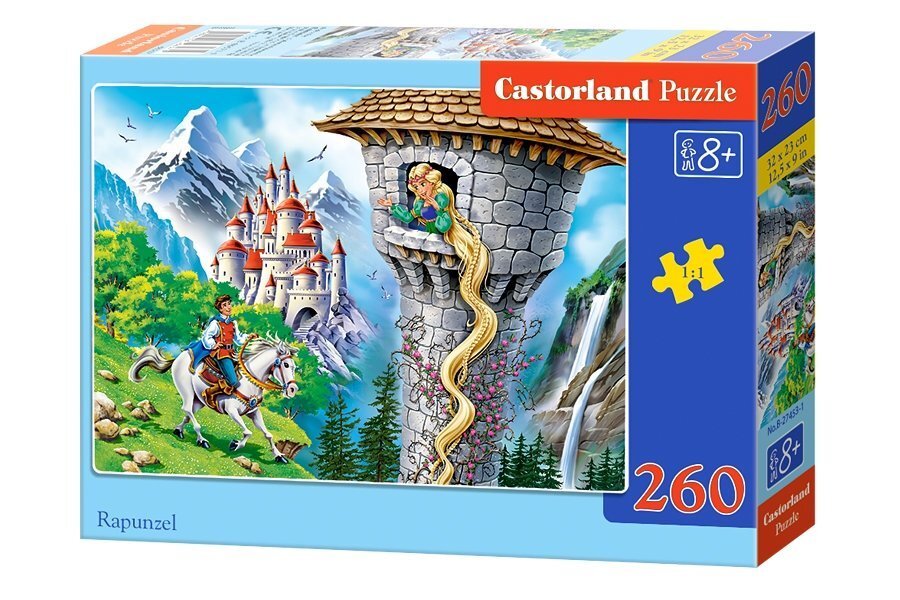 Pusle Castorland Rapunzel, 260 osa цена и информация | Pusled | kaup24.ee