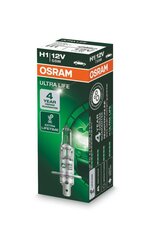 Автомобильная лампа Osram 64150ULT H1 12V 55W 3200K цена и информация | Автомобильная ксеноновая лампа D2R 6000К (Китай) | kaup24.ee