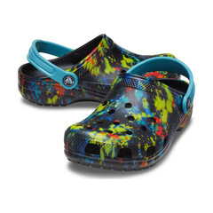 Crocs™ Classic Tie Dye Graphic Clog Kid's 166213 цена и информация | Детские тапочки, домашняя обувь | kaup24.ee